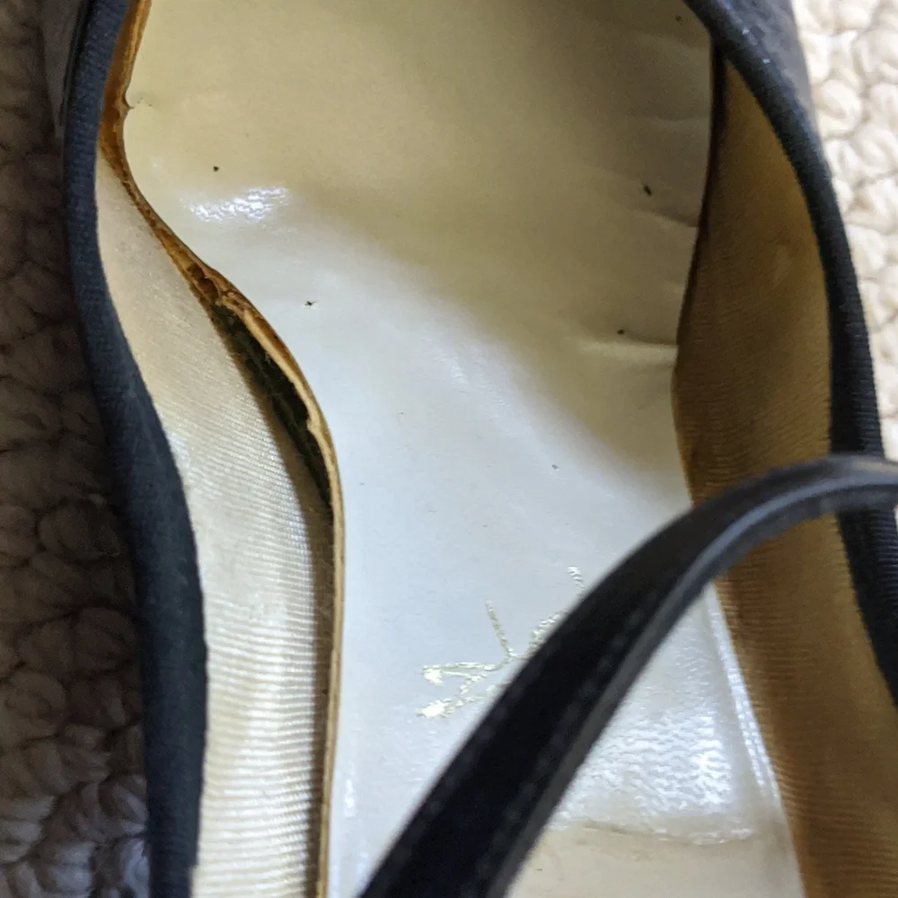 Sz 8 Tap Shoes, Black, Jingle Taps - Picture 7 of 8